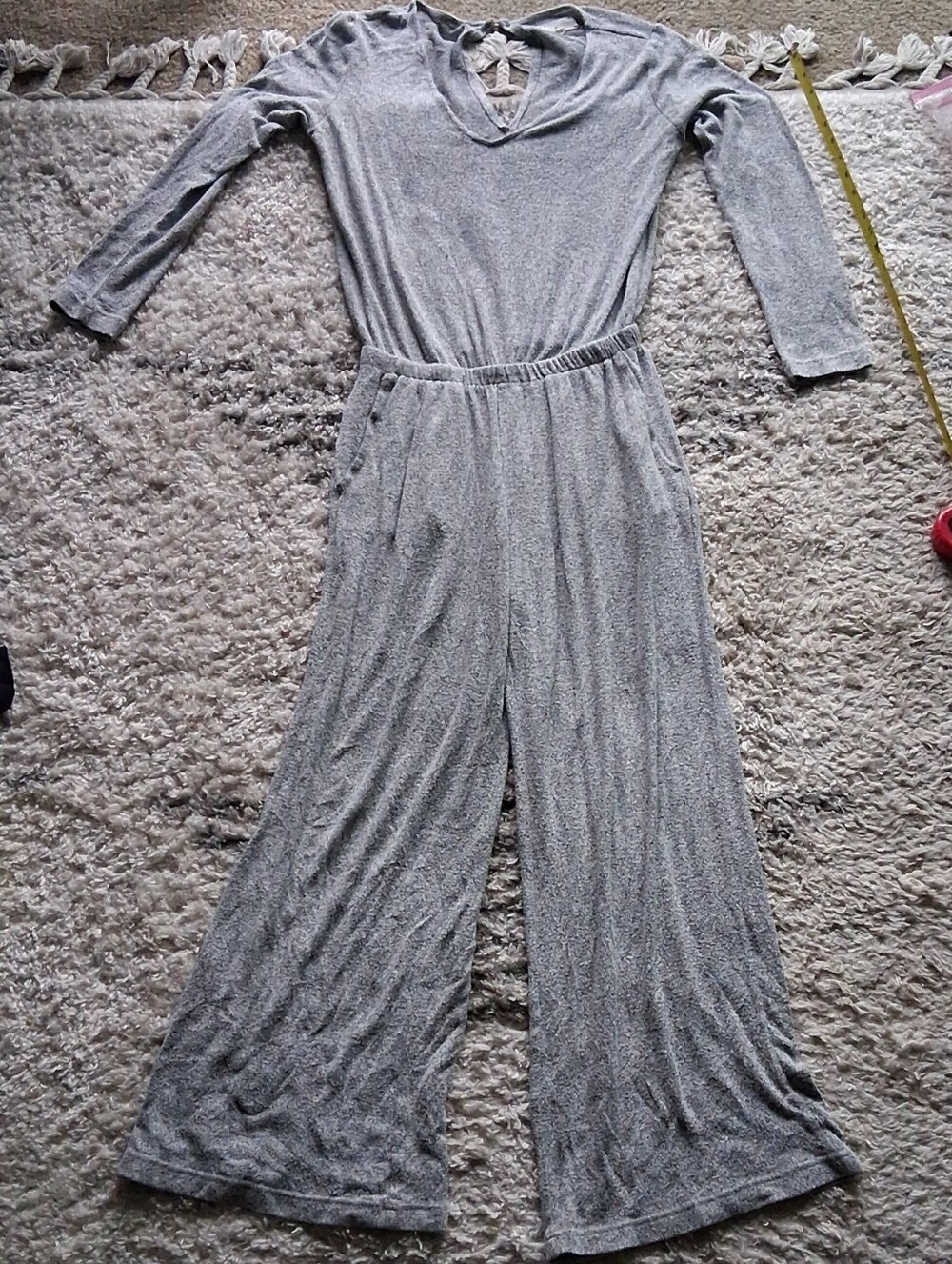 Lou & Grey Women’s Wide-Leg Jumpsuit - Casual Long Sleeve